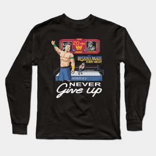 John Cena 20 Years Never Give Up Long Sleeve T-Shirt